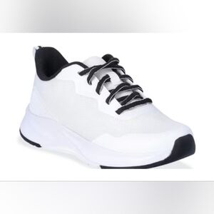 Athletic Works White and Black YOUTH Athletic Shoes